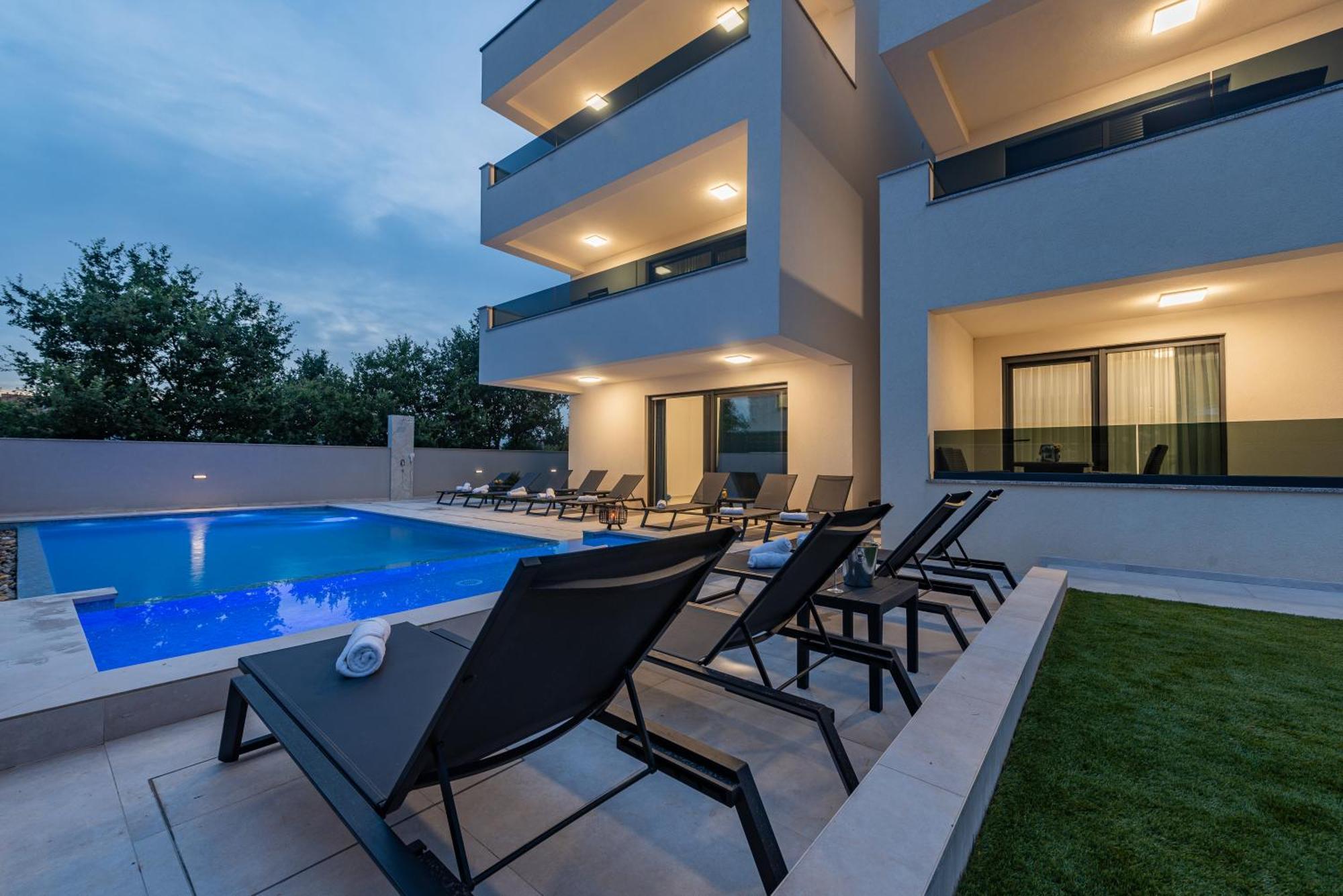 Apartments Menalo Elegance Zaton  Zewnętrze zdjęcie